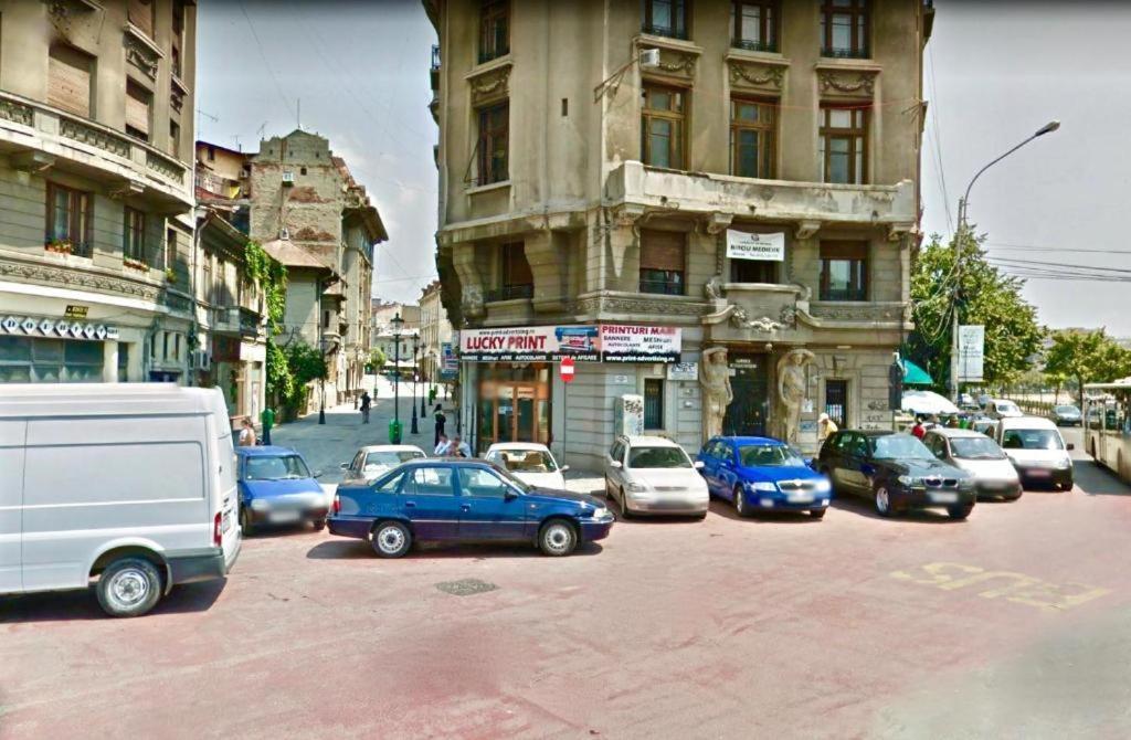 Nice Studio In Old Town Bukarest Exteriör bild